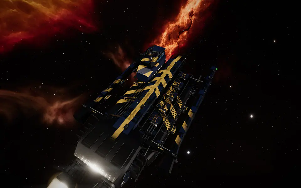 In-game: the Vanguard Recruiter livery on a Peregrine