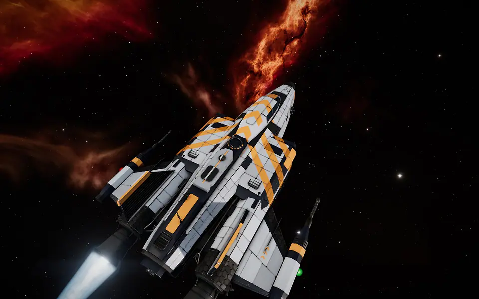In-game: the Wingmate Chevron livery on a Sparrow